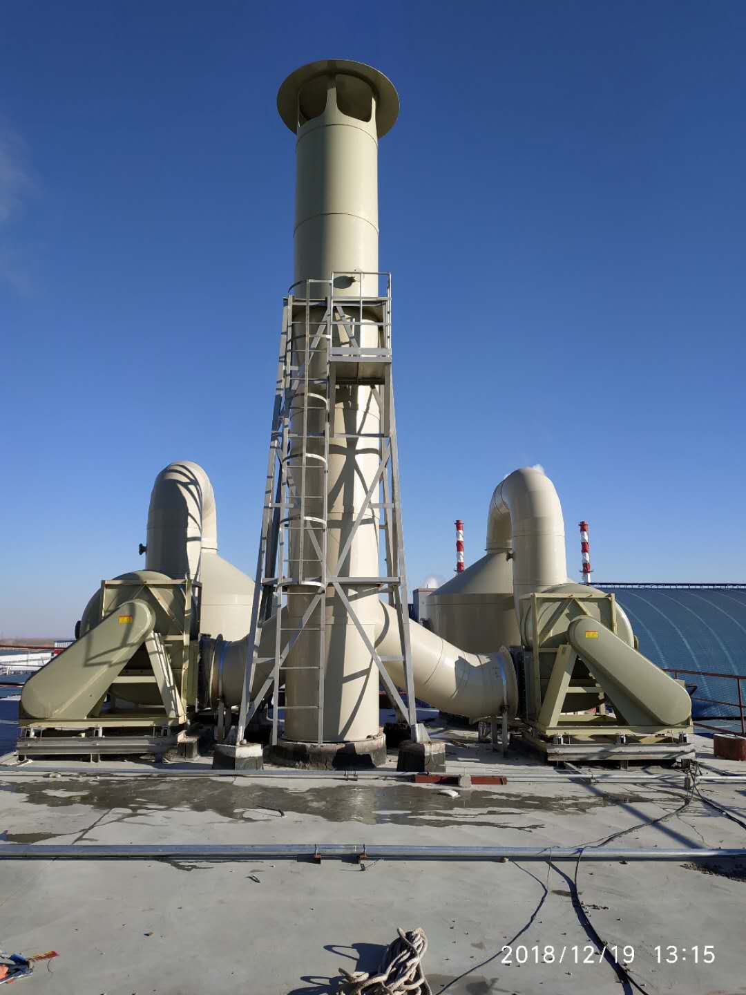 玻璃钢酸雾净化塔