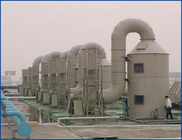 玻璃钢酸雾净化塔