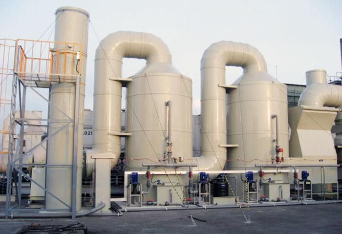 玻璃钢酸雾净化塔